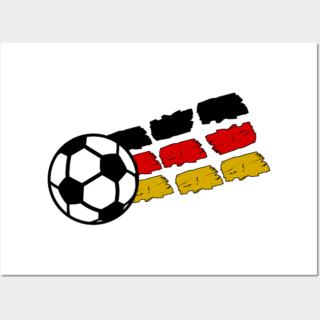 German football Wall Art by Karpatenwilli